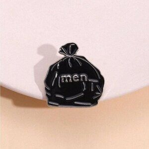 3/20 Men Are Trash Enamel Pin